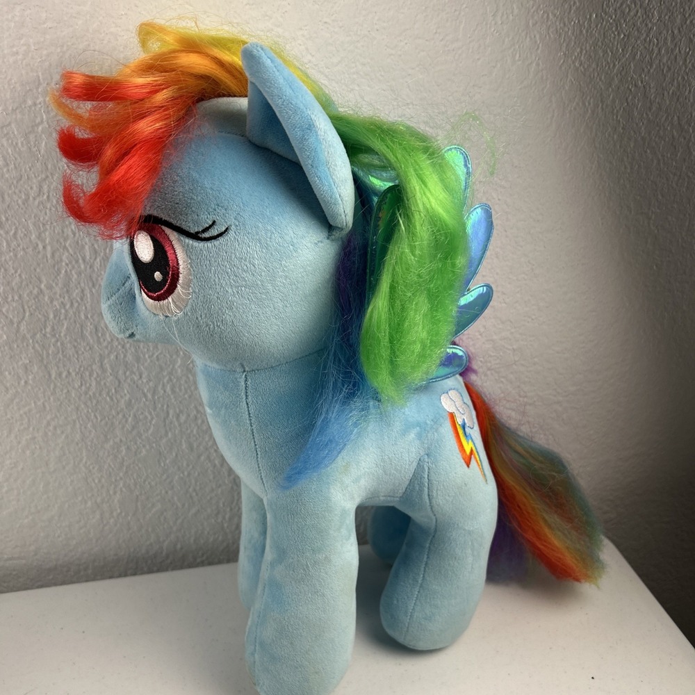 15" Rainbow Dash Blue - My Little Pony Soft Stuffed Plush Doll‎ Toy